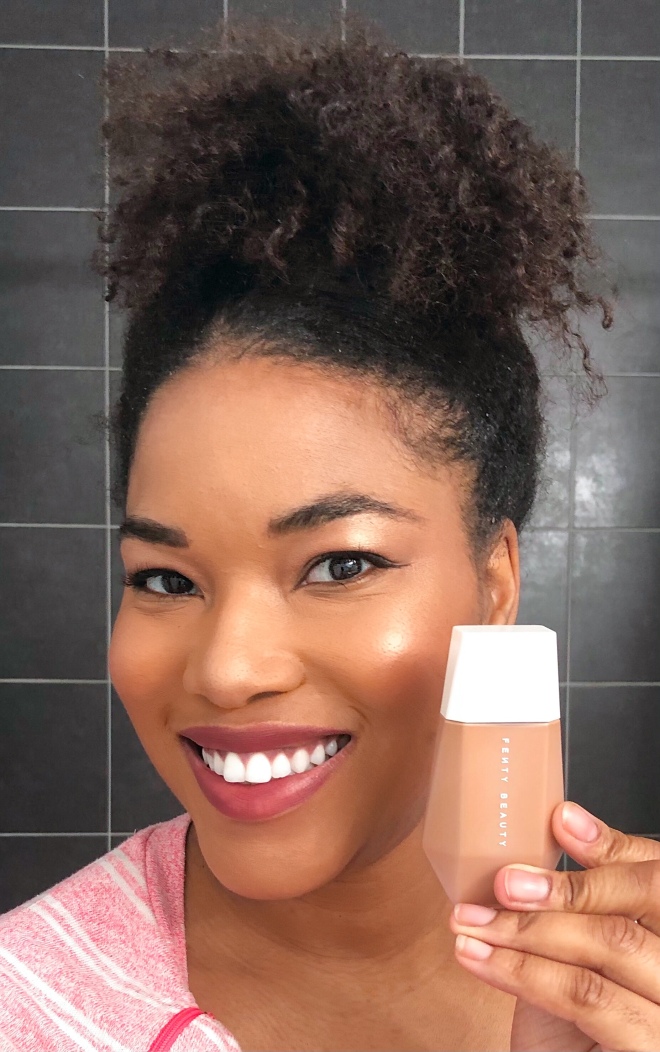 Fenty Beauty Eaze Drop Blurring Skin Tint Review Sandy Esprit